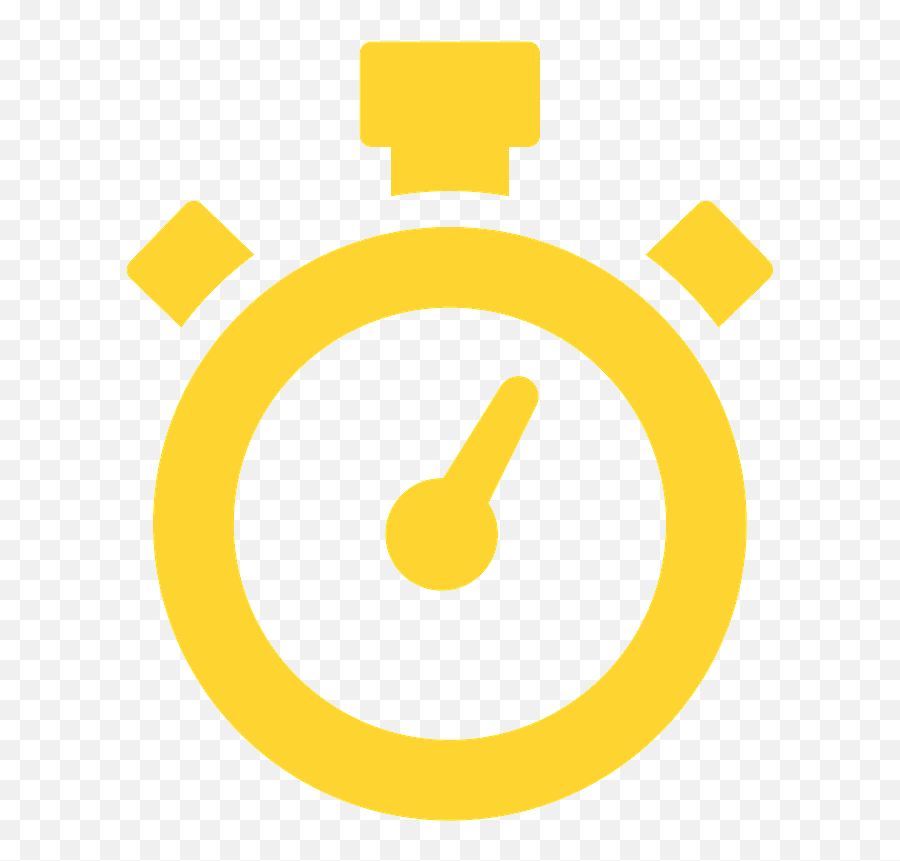 Stopwatch Silhouette - Free Vector Silhouettes Creazilla Timer Icon White Png,Cronometro Icon