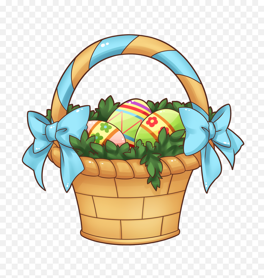 Easter Basket - Easter Baskets Clip Art Png,Easter Basket Transparent