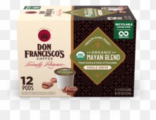 Shop Kona Blend Coffee Pods Don Franciscou0027s - Cups Hazelnut png