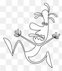 Panic Clip Art - Clip Art Library Panic Black And White Png,Panic Png