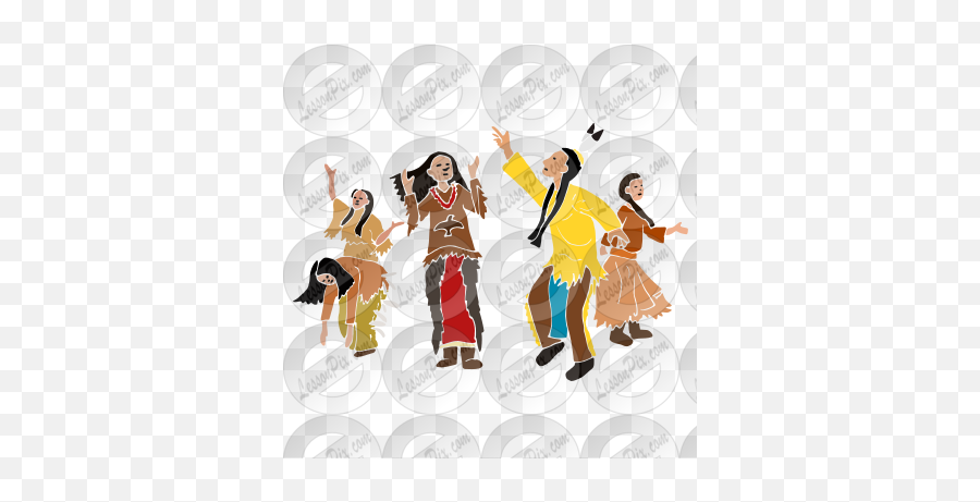 Native Americans Stencil For Classroom Therapy Use - Great Folk Dance Png,Hip Hop Dance Icon