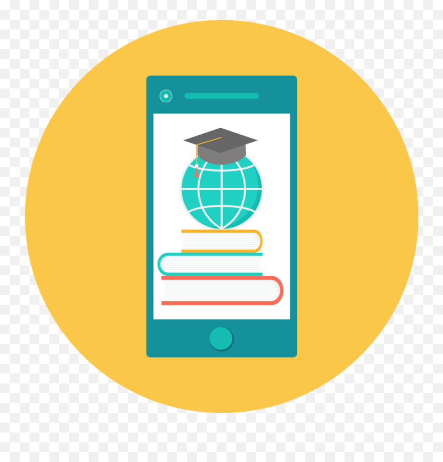 Download Smartphone - Mobile Learning Icon Full Size Png Mobile Learning Icon Png,Phone Icon Square
