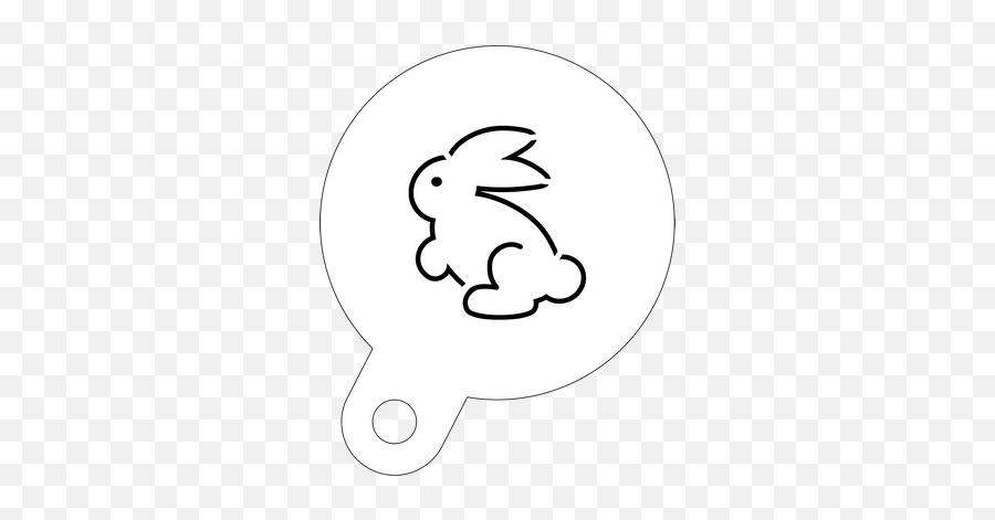Coffee Stencils Duster - Food Safe U2013 Stencil Warehouse Bunny Rabbit Clipart Png,Duster Icon