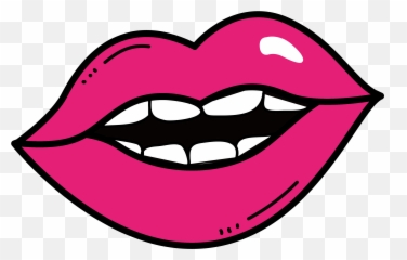 Download Lip Clip Art Pink Lips Transprent Png - Rosy Lips Pink Lips Vector Png,Pink Lips Png