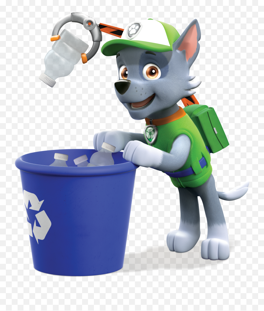 Library Of Printable Paw Patrol Png Transparent Files - Paw Patrol Rocky Recycling,Paw Patrol Png