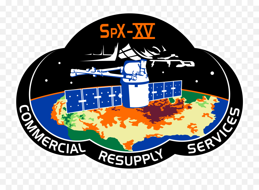 Spacex Crs - Spacex Crs 15 Logo Png,Spacex Png