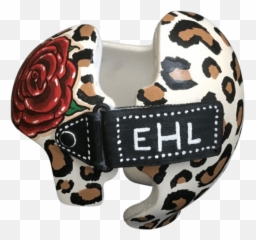 Cheetah Print Helmet Cranial Band - Rose Png,Cheetah Print Png