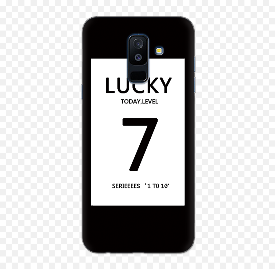 Lucky Graffiti Tpu Case For Samsung Galaxy A6 Plus 2018 Phone Cases Silicon Transparent Back Cover - Iphone Png,Graffiti Transparent