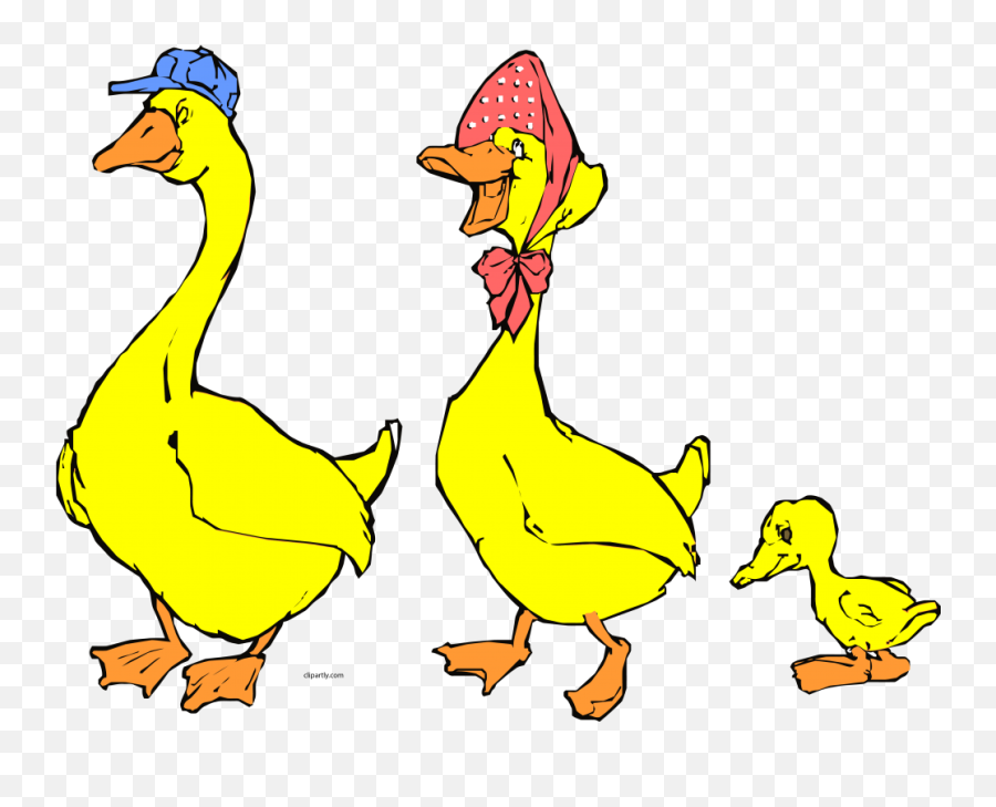 Family Duck Clipart Png - Duck Family Clipart,Family Clipart Png