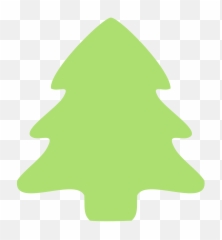 Simple Christmas Tree - Clip A5rt png