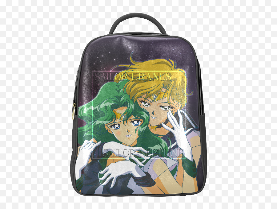 Download Sailor Uranus U0026 Neptune Popular Backpack - Sailor Haruka And Michiru Png,Uranus Png