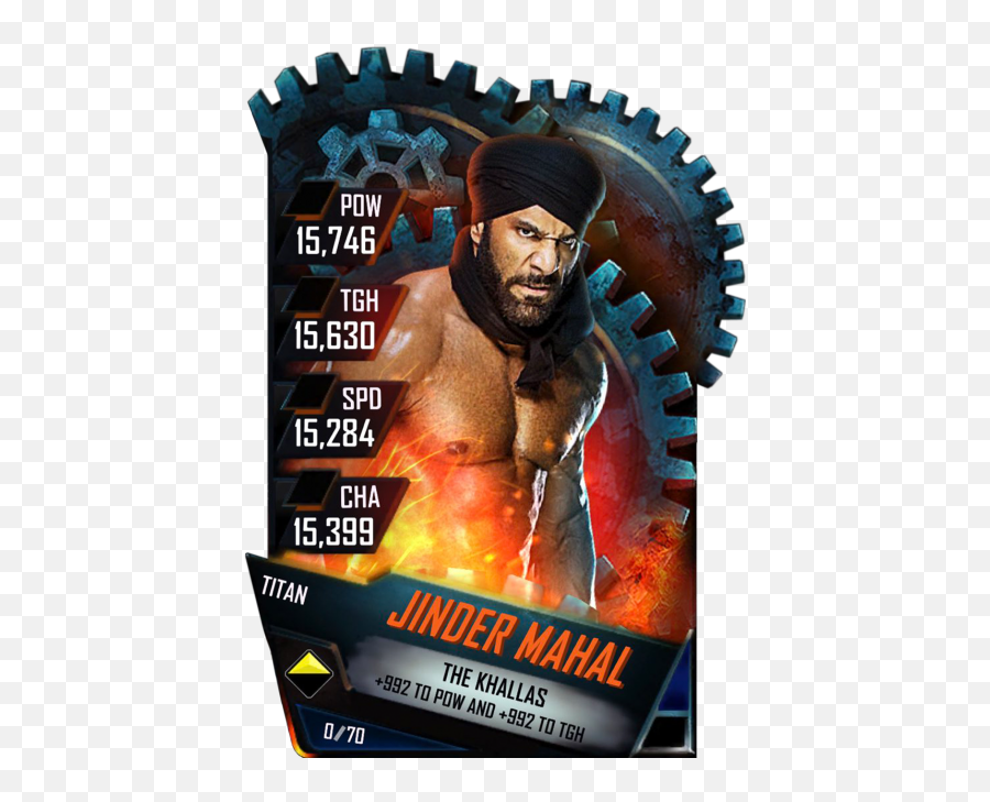 Jinder Mahal - Wwe Supercard Season 3 Debut Wwe Finn Balor Wwe Supercard Png,Jinder Mahal Png