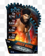 Jinder Mahal - Wwe Supercard Season 3 Debut Wwe Finn Balor Wwe Supercard Png,Jinder Mahal Png