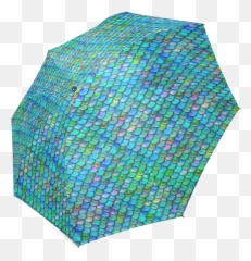 Mermaid Scales Foldable Umbrella - Umbrella Png,Mermaid Scales Png