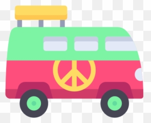 Hippie - Clip Art Png,Hippie Png