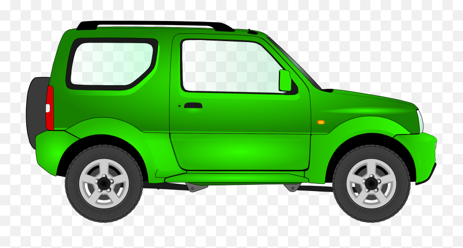 Suzuki Jimny Car Jeep Sport - Green Car Clipart Transparent Background Png,Green Car Png