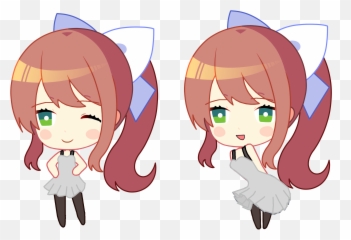 Monika After Story On Twitter Whenever You Re At Your - Ddlc Monika After  Story Transparent PNG - 1200x675 - Free Download on NicePNG