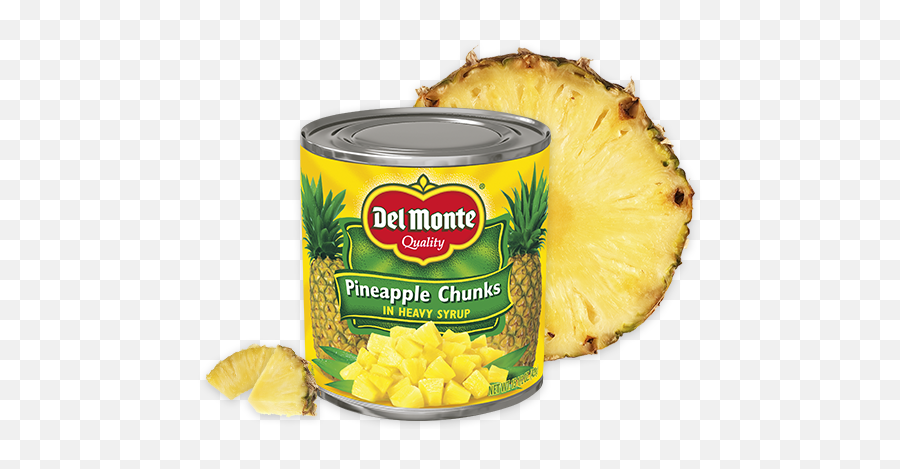Pineapple Chunks Del Monte Foods Inc - Pineapple Del Monte Can Png,Pineapples Png