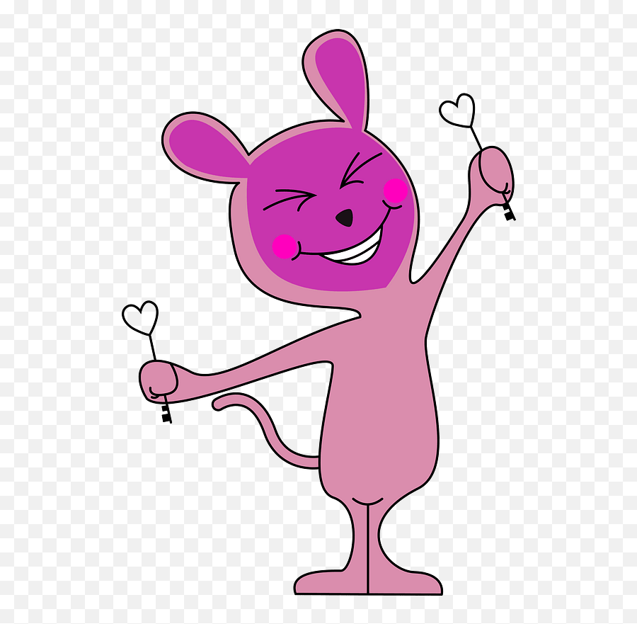 Valentineu0027s Day Mouse Clipart Free Download Transparent - Cartoon Png,Valentine Png
