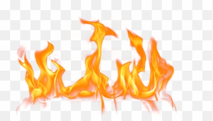 Line Of Flames Fire Png Transparent