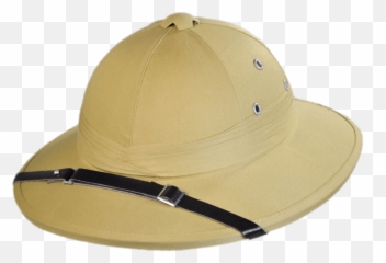 French Pith Helmet Transparent Png - Pith Hat,Safari Hat Png