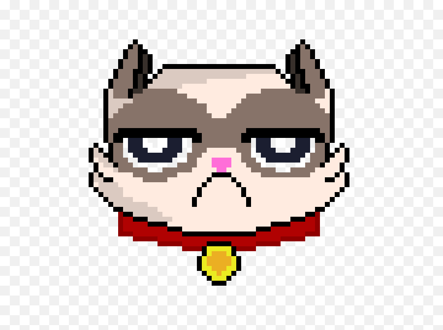 Grumpy Cat Png - Grumpy Cat Pixel Art,Grumpy Png