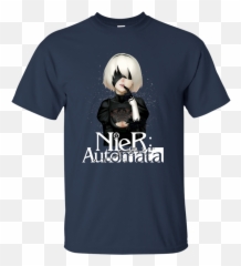 Nier Automata 2b Shirt Hoodie Tank - Frenemies T Shirt Png,Nier Automata Png