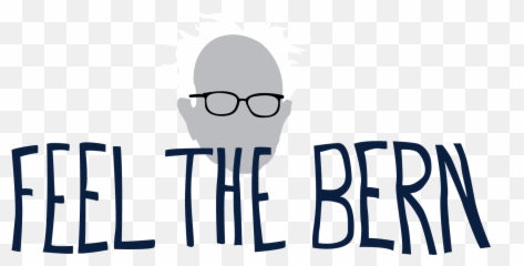 Download Feel The Bern Cover Hd Png - Uokplrs Feel The Bern Transparent,Bernie Png
