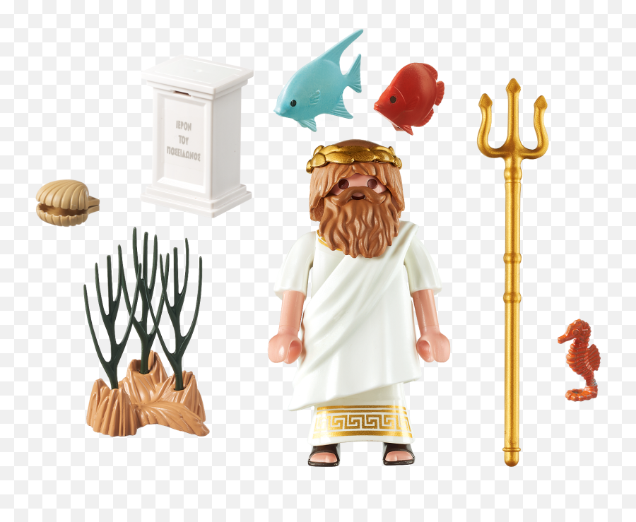 Poseidon - 9523 Playmobil United Kingdom Playmobil Poseidon Png,Poseidon Png