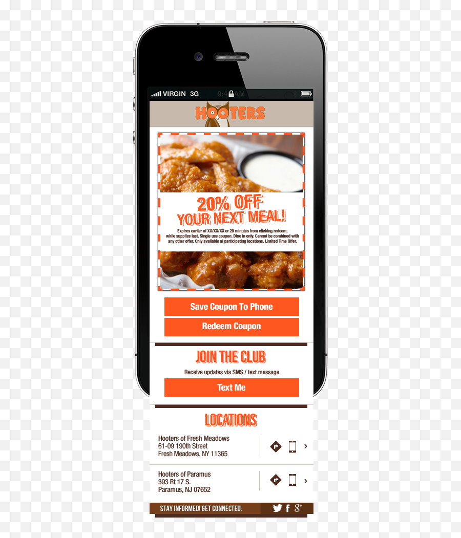 Hooters Mobile Campaign U2014 Mg Dgsn Png Logo