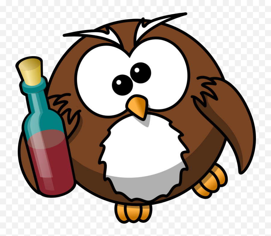 Library Of Drunk Turkey Graphic Freeuse - Cartoon Owl Png,Drunk Png