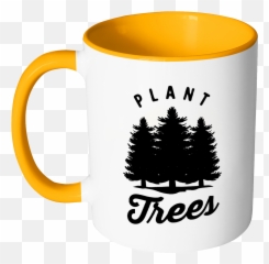 Download Plant Trees Mug - Design PNG Image with No Mugs Png