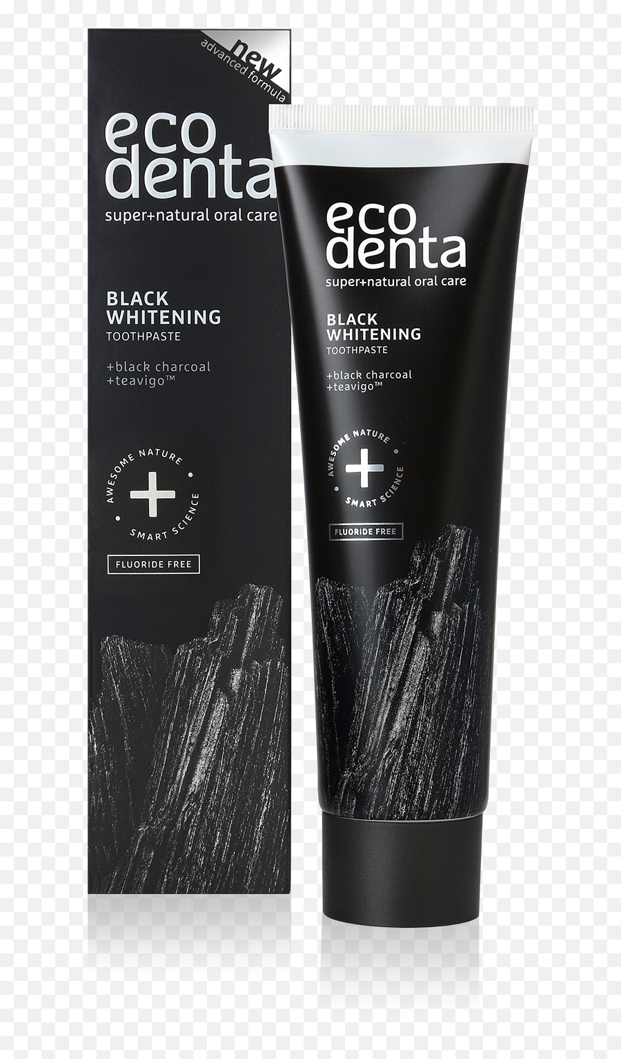Ecodenta Black Whitening Toothpaste Png
