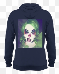 Clown Wig Png - Clown Fleece Pullover Hoodie Sweatshirt