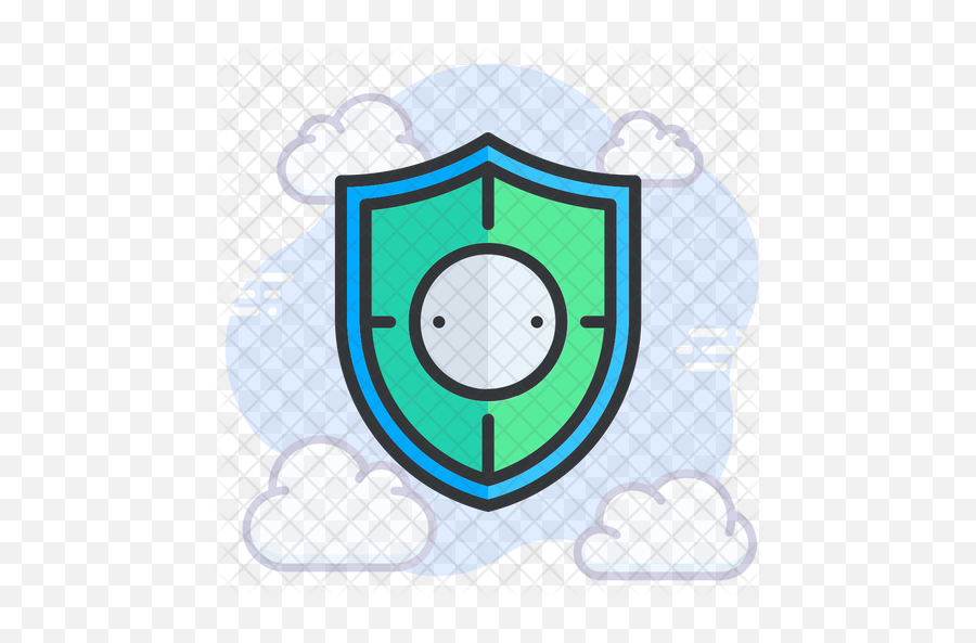 Security Shield Icon - Dot Png,Shield Outline Png