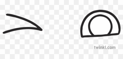 Winking Emoji Eyes Eyfs Black And White Rgb Illustration - Dot Png,Winking Emoji Png