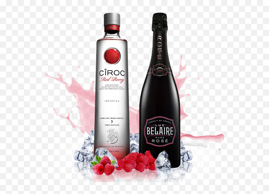 Download Hd Luxury Party - Ciroc Red Berry Png Transparent Belaire Rose And Ciroc,Berry Png