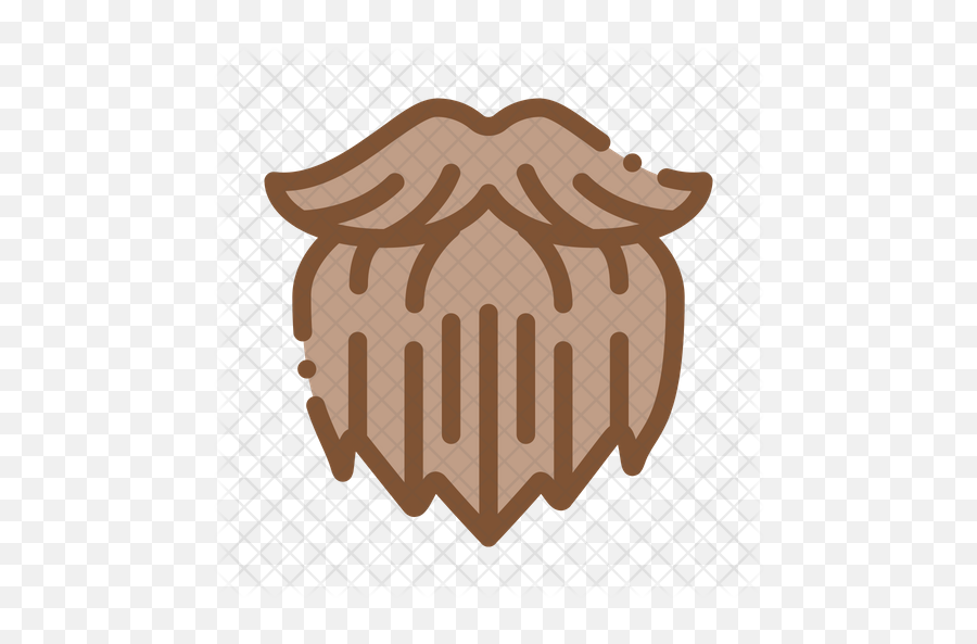 Bushy Beard Icon - Beard Png,Mustach Png