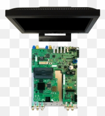 Download Adp Monitor Black - Motherboard Png Image With No Electronic Engineering,Motherboard Png