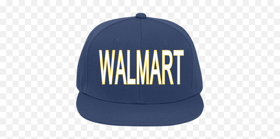 Walmart Flat Bill Fitted Hats - Walmart Hat Png,Walmart Logo Png