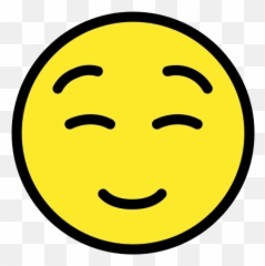 White Smiling Face - Emoji Meanings U2013 Typographyguru Happy Png,Happy Face Emoji Png