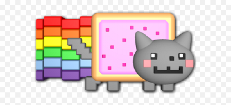 Download Nyan Cat Clipart Transparent Background - Cartoon Portable Network Graphics Png,Cat Clipart Transparent
