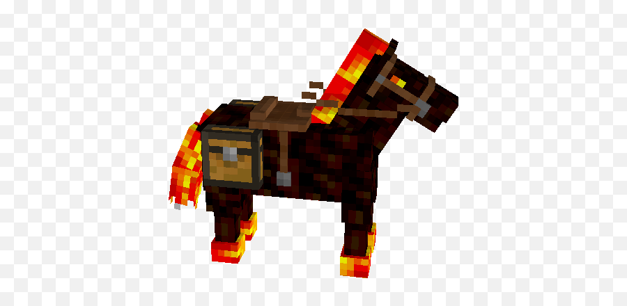 Lava Horse - Demon Horse Texture Pack Minecraft Png,Minecraft Lava Png