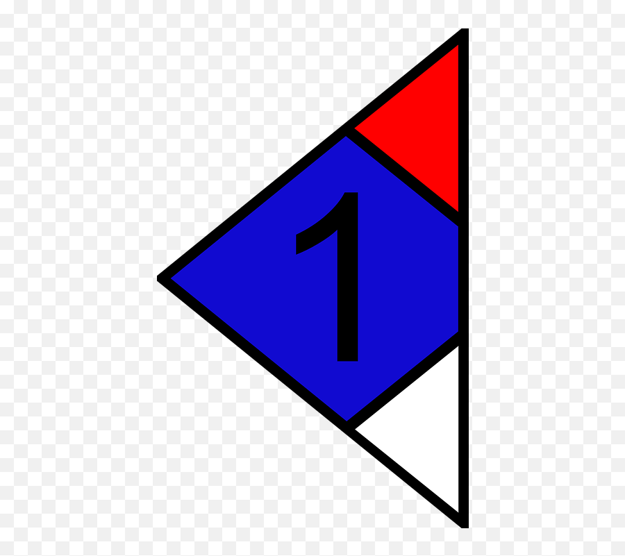 Number 1 Triangle - Free Vector Graphic On Pixabay H2 Nfpa Png,Red And White Triangle Logo