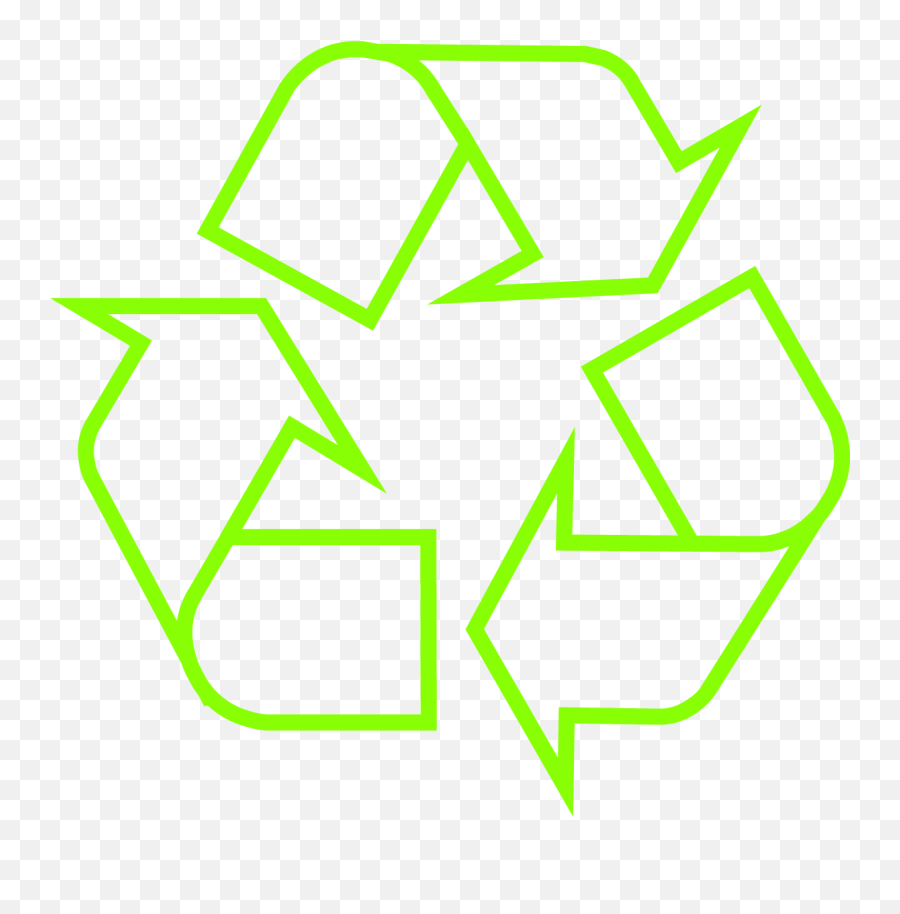 Recycling Symbol - Download The Original Recycle Logo Recycle Cloth Png,Green Triangle Png