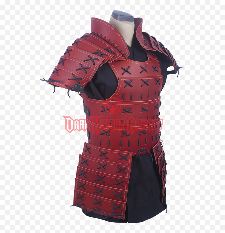 Download Hd Leather Samurai Armour - Leather Samurai Armor Samurai Armor Costume Png,Samurai Helmet Png