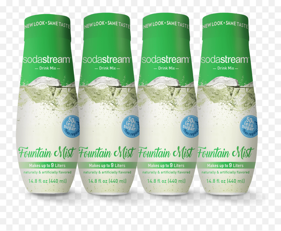 2 Pack Fountain Mist Flavored Soda - Sodastream Solution Png,Sprite Cranberry Transparent