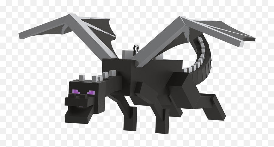 Minecraft Ender Dragon Ornament - Ender Dragon From Minecraft Png,Ender Dragon Png