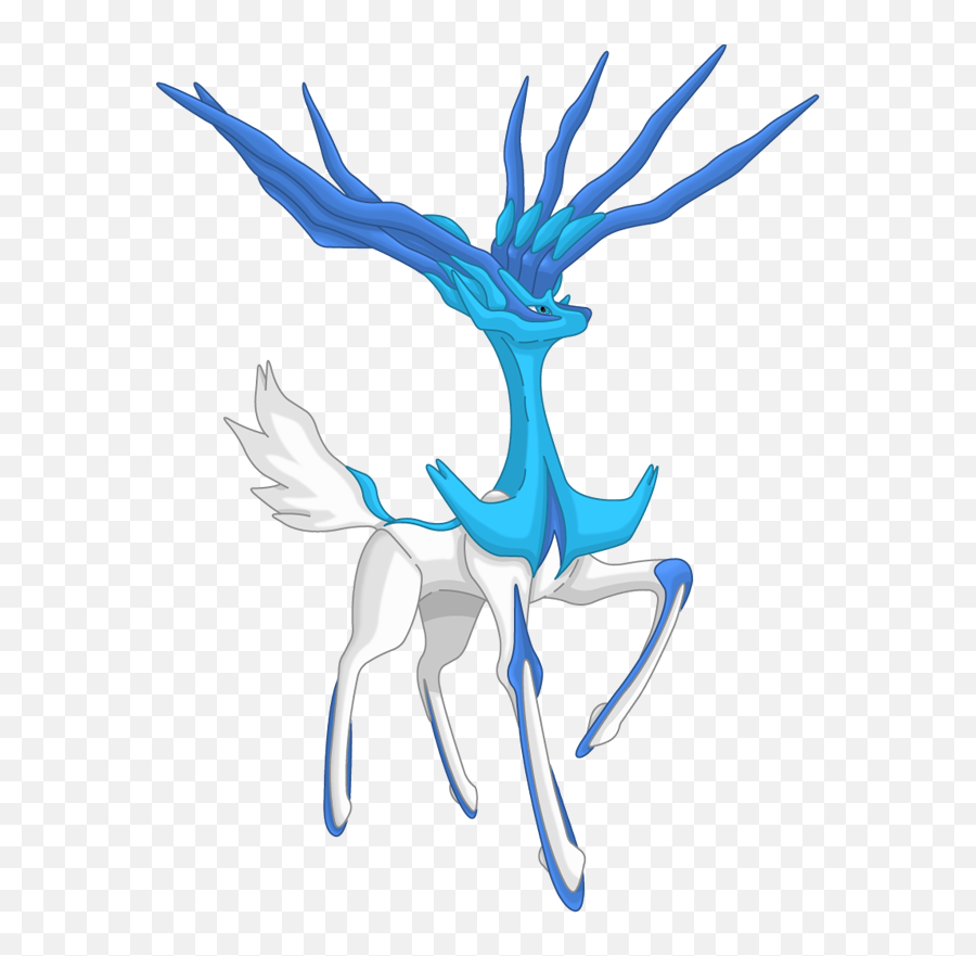 Pokemon Shiny Xerneas Neutral Is A - Shiny Xerneas Neutral Form Png,Xerneas Png