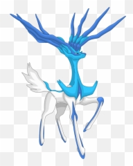 Pokemon Shiny Xerneas Neutral Is A - Shiny Xerneas Neutral Form Png,Xerneas Png